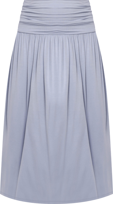 Women's Lavia Ruched Knit Maxi Skirt