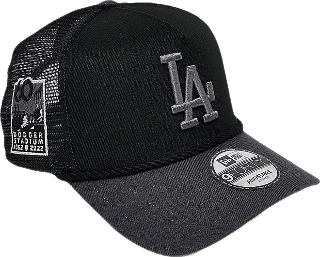 キャップ [New Era] LA Dodgers MLB 9FORTY A-Frame Rope Trucker Hat New Era LA Dodgers 9FORTY A-Frame Trucker Rope Cap | Champs