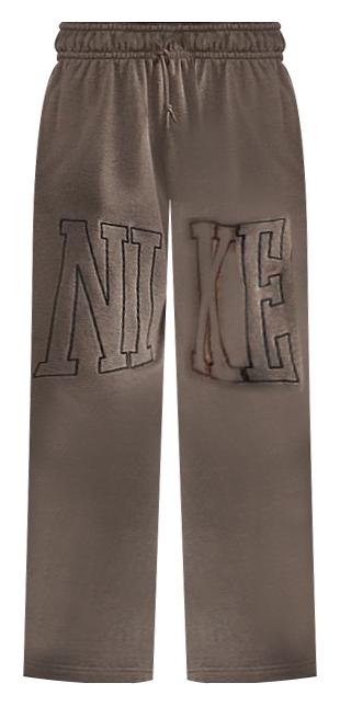 【NIKE】★Mid-Rise Oversized Open Hem French Terry Pants★ Nike Sportswear Women's Mid-Rise Oversized Open-Hem French