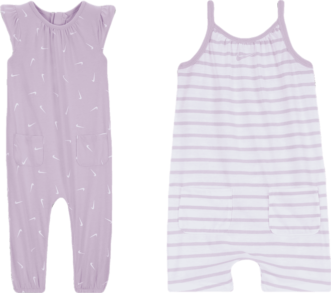 Nike Essentials Baby (12-24M) 2-Pack Romper Set