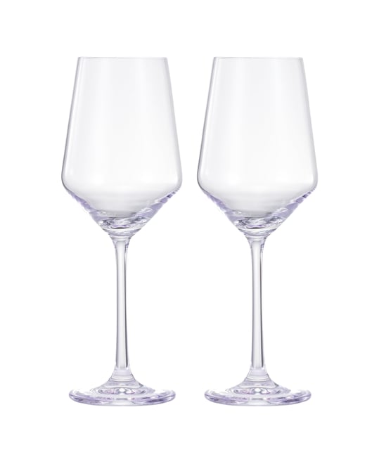 Contemporary Wine Glasses, Set of 2