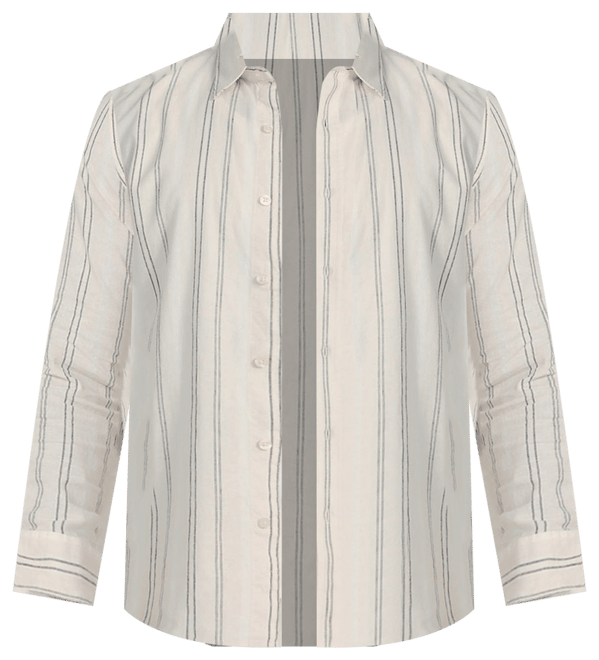 Men's Harkin Relaxed-Fit Stripe Button-Down Shirt