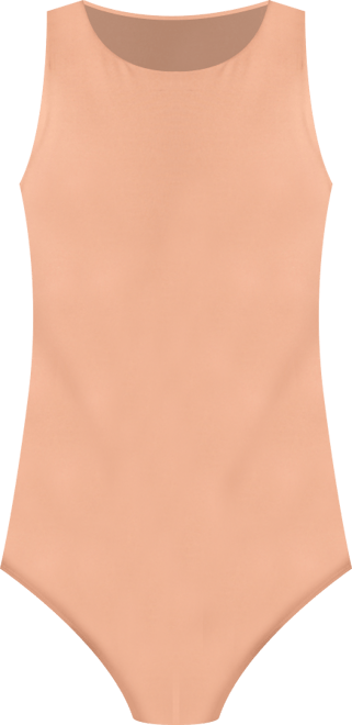 Women's Sleeveless High Neck Bodysuit, Xs-4X