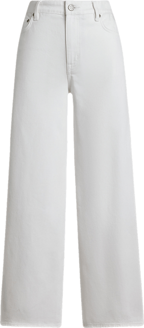 Women's High-Rise Wide-Leg Cropped Jeans