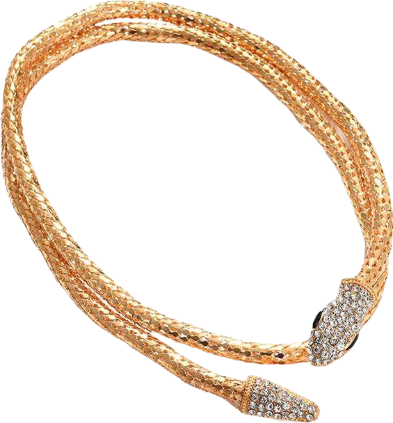 Women's Snakehead Statement Necklace