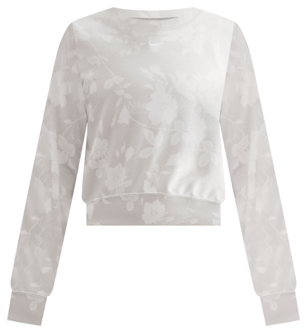 Nike Sportswear Chill Terry Women's Crew-Neck French Terry Printed Sweatshirt
