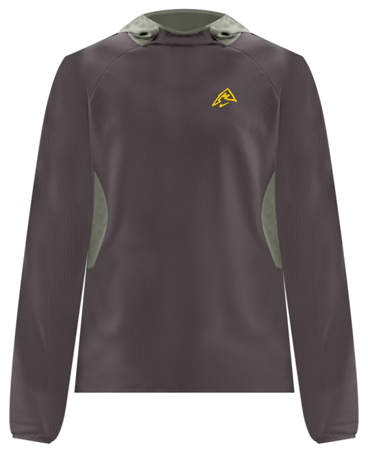 Nike Playera de correr Dri-FIT UV con gorro para hombre