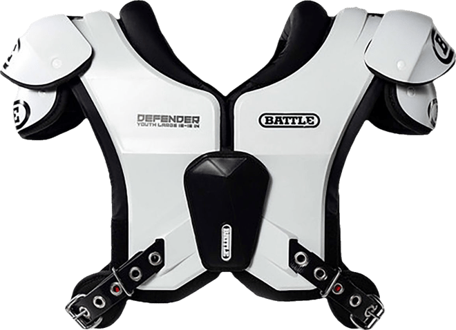 Battle Adult Defender Football Shoulder Pads | Dick's Sporting Goods
