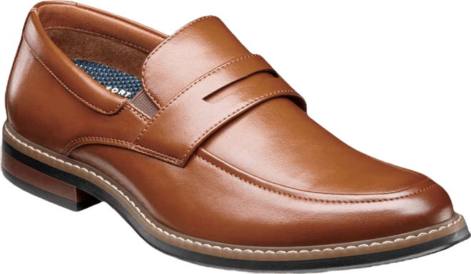 Men's Carmelo Moc Toe Penny Loafers