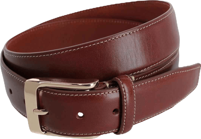 Men's Cornelius 35mm Cortina Leather Dress Belt