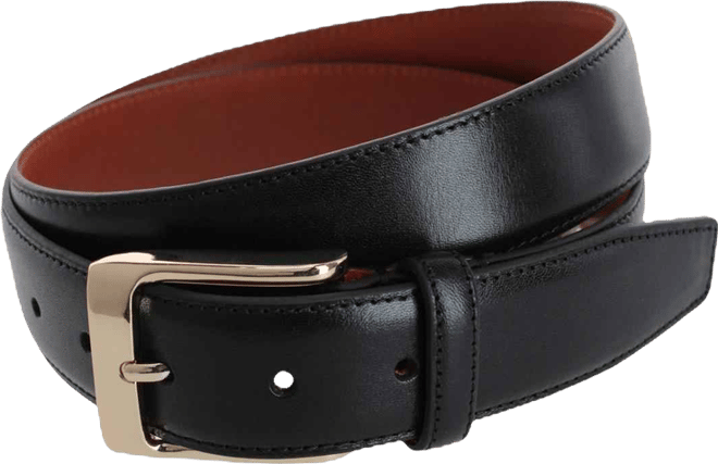 Men's Cornelius 35mm Cortina Leather Dress Belt