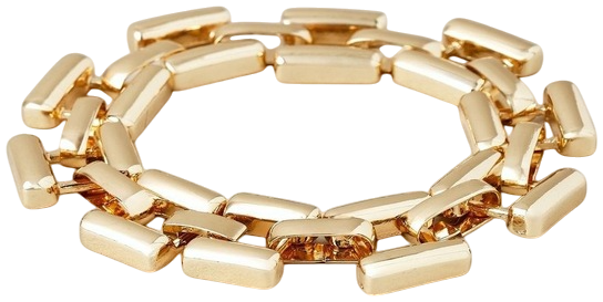 Chunky Chain Bracelet in Gold