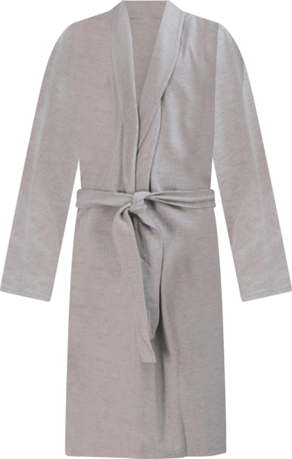 Men's Cotton Waffle Knit Robe