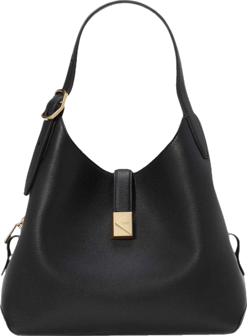 kate spade new york Deco Medium Pebbled Leather Crossbody Tote Bag