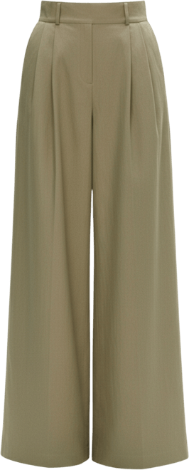 Women's Double Pleated Pants