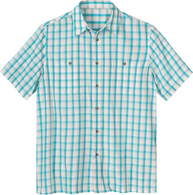 Big & Tall Check Short-Sleeve Sport Shirt
