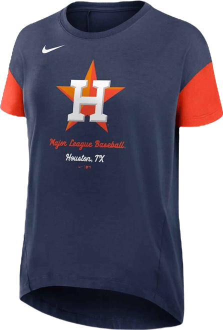 Women's Navy Houston Astros Flowy Fashion T-Shirt