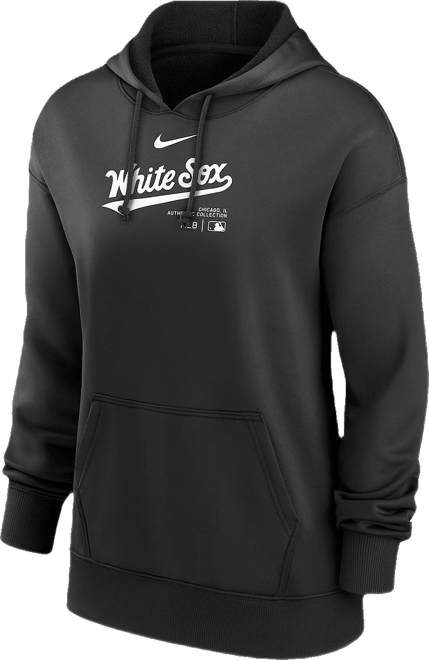 Women's Black Chicago White Sox Authentic Collection Performance Pullover Hoodie