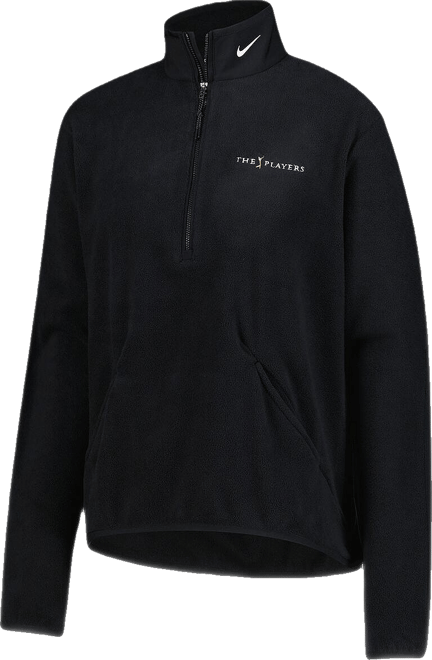 Women's Black 2025 The Players Victory Half-Zip Performance Pullover Sweatshirt