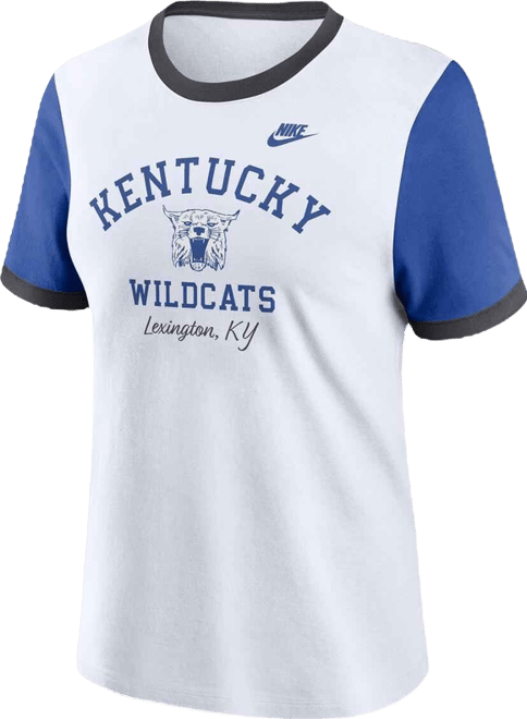 Women's White Kentucky Wildcats Legacy Fundamental Expression Tri-Blend T-Shirt