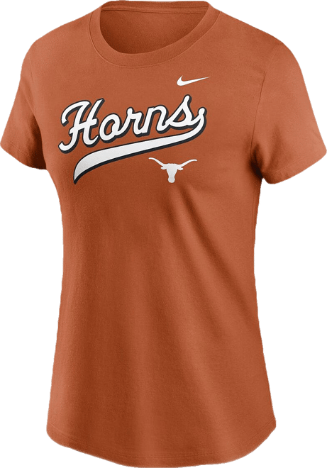 Women's Texas Orange Texas Longhorns Local Script T-Shirt