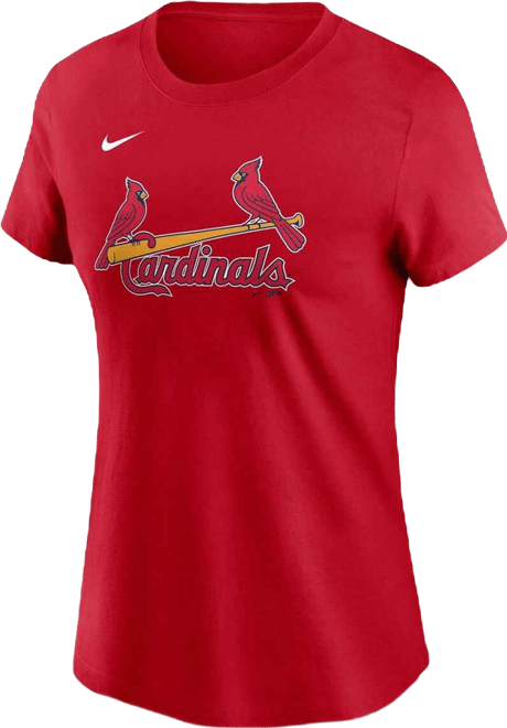 Women's Willson Contreras Red St. Louis Cardinals Fuse Name Number T-Shirt