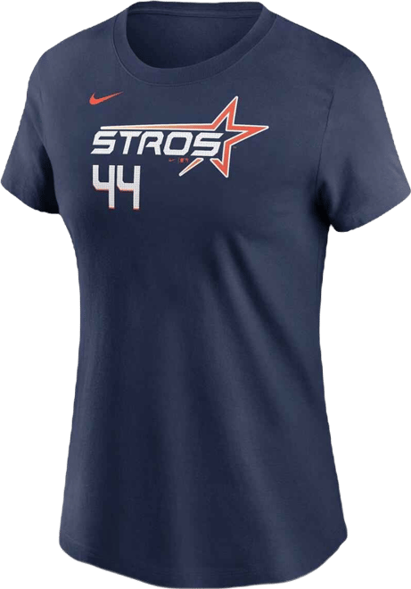Women's Yordan Alvarez Navy Houston Astros 2025 City Connect Fuse Name Number T-Shirt