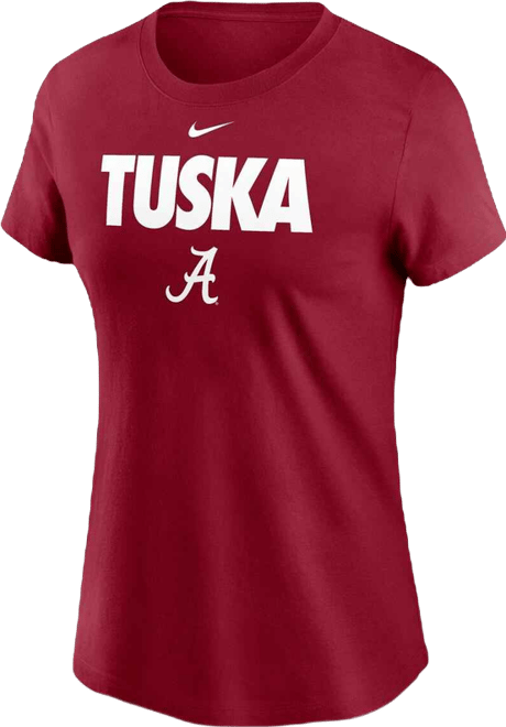 Women's Crimson Alabama Crimson Tide Local Ultimate Chant T-Shirt