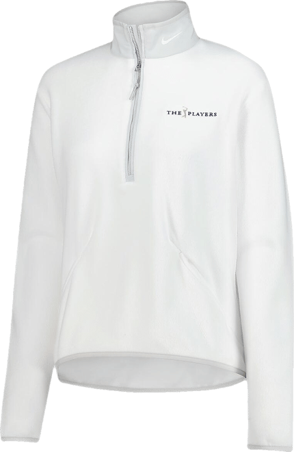 Women's White 2025 The Players Victory Half-Zip Performance Pullover Sweatshirt