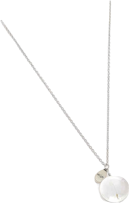 Women's Silver Plated Designer Pendant Chain