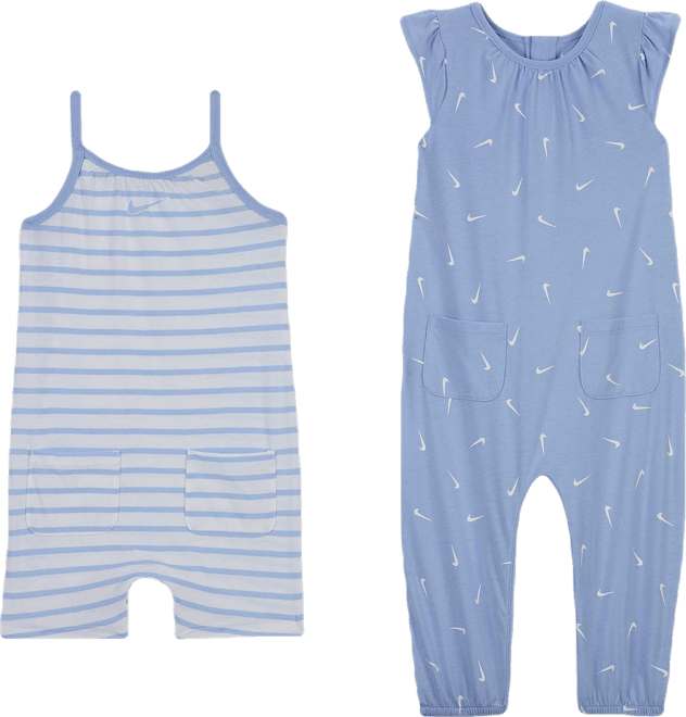 Nike Essentials Baby (12-24M) 2-Pack Romper Set
