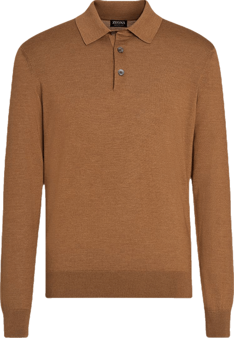Ermenegildo Zegna CASHSETA LIGHT ニットポロ ZEGNA Vicuna Cashseta Light Polo Shirt | Bloomingdale's Men