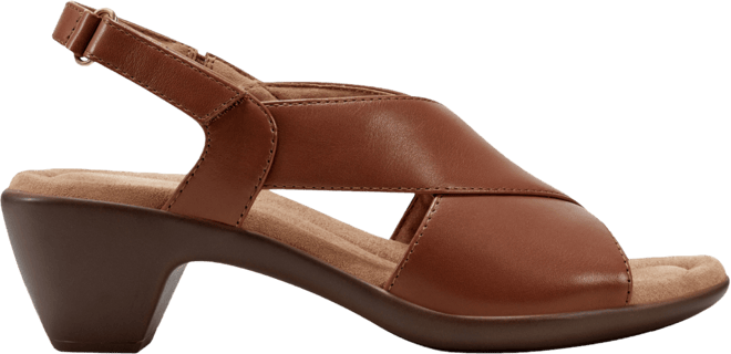 Women's Chantal Crisscross Low Heel Sandals