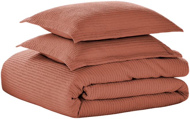 Cloud Waffle Textured 3-Pc. Comforter Set, Full/Queen