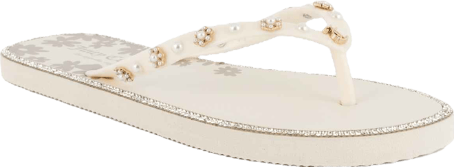 Women's Sanba Embellished Flip Flops