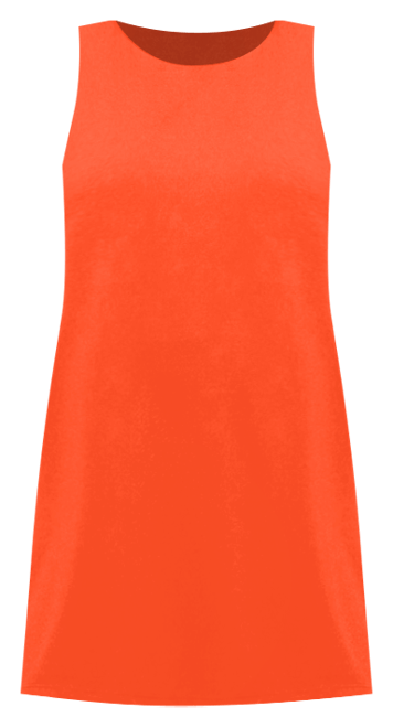 Plus Size Sleeveless Mini Shift Dress