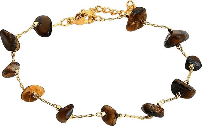 Women's Stone Chain Anklet