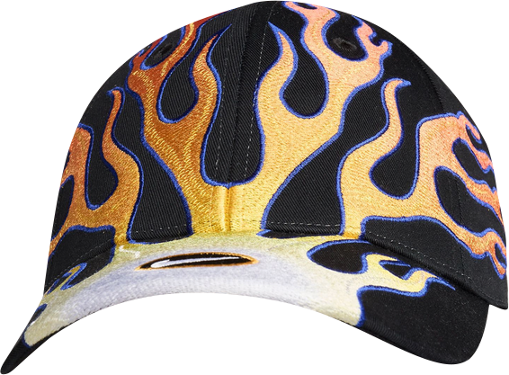 応援グッズ NIKE Club Flame Cap Nike Structured OG Flame Club Cap Black Men's - SS25 - US