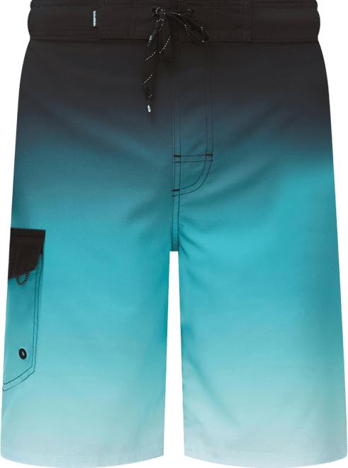 Men's 9" No Liner Board Shorts Quick Dry Swim Trunks Spf 50+