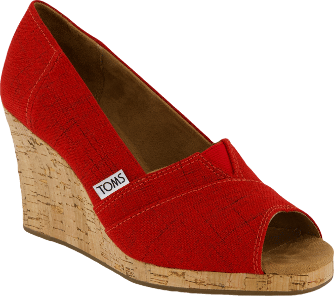 Women's Slip On Wedge Sandals