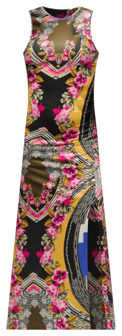 Women's Sleeveless Side Slit Maxi Dress