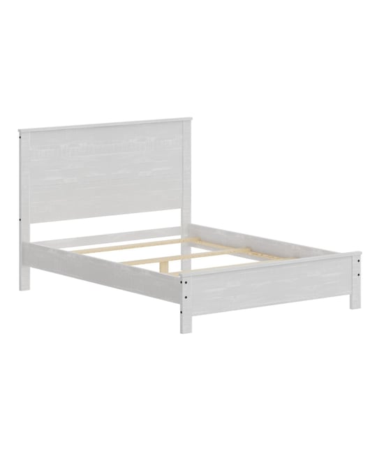Heavy-Duty Solid Wood Bed Frame – Minimalist & Modern Support