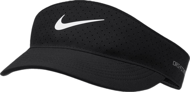 Men's and Women's Black Ace Performance Visor