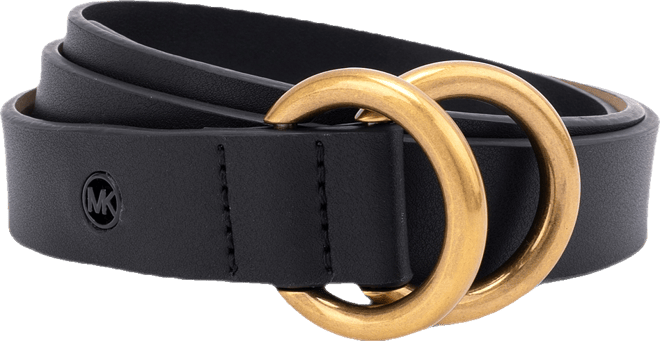 25mm Double Ring Leather Belt