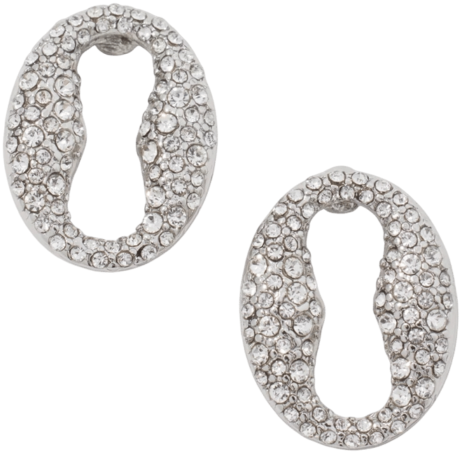 Mariner Link Pav  Stud Earrings
