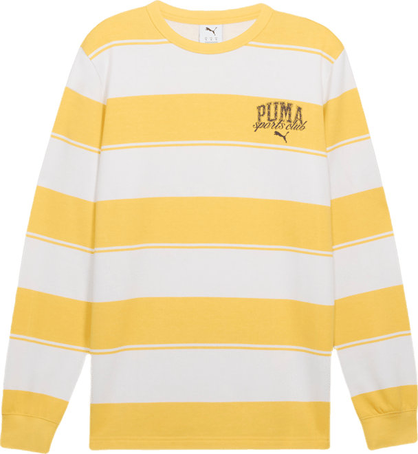PUMA Class Pack Striped Crew Sweatshirt