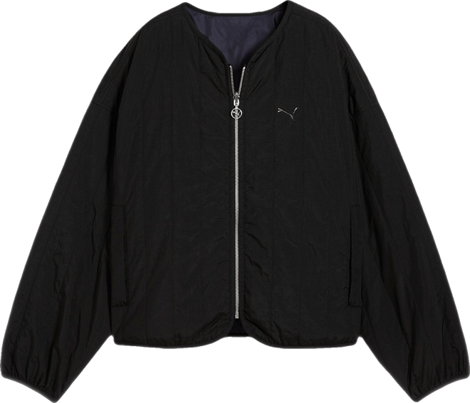 PUMA Wardrobe Essentials Relaxed Reversible Liner Jacket