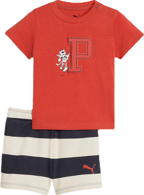 2-Piece Minicats Super PUMAs' T-Shirt Set, Toddlers