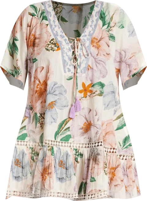 Women's Serena Bloom Embroidered Kaftan