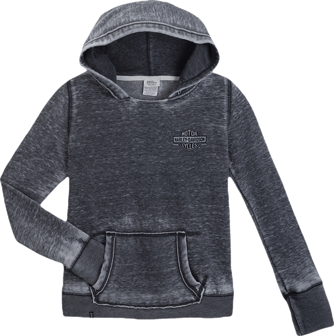Women's Trademark Bar & shield Burnout Lightweight Hoodie